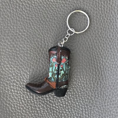 画像3: ウエスタンブーツ キーホルダー/Western Boot Keychain