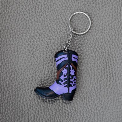 画像2: ウエスタンブーツ キーホルダー/Western Boot Keychain