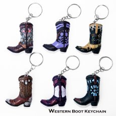 画像1: ウエスタンブーツ キーホルダー/Western Boot Keychain (1)
