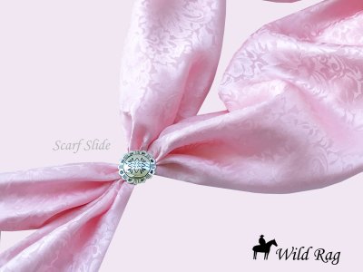 画像2: ワイルドラグ（カウボーイ大判スカーフ）ライトピンク/100% Silk Wild Rags(Light Pink)