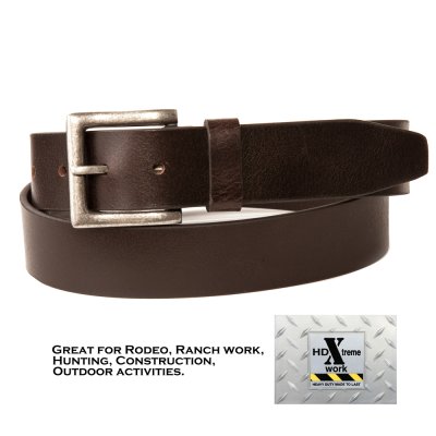 画像1: ノコナ 38mm ブラウン レザーベルト /Nocona HD Xtreme 1 1/2" Genuine Leather Belt(Brown)