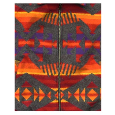 画像2: ペンドルトン ウール サンタフェ ジャケット/Pendleton Warm Springs Wool Santa Fe Jacket (Grey)