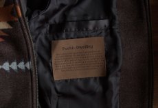 画像5: ペンドルトン ウール・レザー ジャケット ブラウン（Pueblo Dwelling）/Pendleton Cassidy Coat (5)