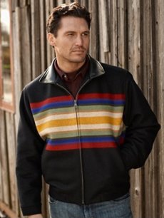画像3: ペンドルトン ウール ウエスタン ジャケット サンダーバード（ブラック）/Pendleton Wool Western Jacket Thunderbird(Black) (3)