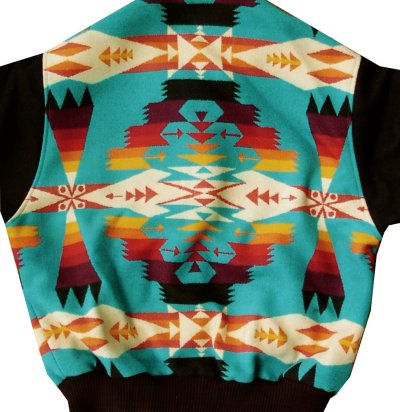 画像2: ペンドルトン ウール ウエスタン ジャケット(ターコイズ)M/Pendleton Tucson Wool Western Jacket(Turquoise)