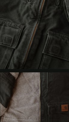 画像2: カーハート ジャクソン コート（モスグリーン）S/Carhartt Jackson Coat(Moss) (2)