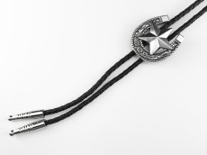 画像2: ウエスタン ボロタイ ホースシュー・★スター/Double S Western Bolo Tie Horseshoe w/Star (2)
