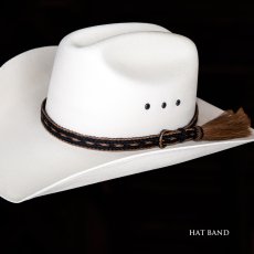 画像2: ホースヘアー ハット バンド（ブラック・ブラウン）/Horse Hair Hat Band(Black/Brown) (2)