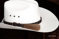 画像3: ホースヘアー ハット バンド（ブラック・ブラウン）/Horse Hair Hat Band(Black/Brown) (3)