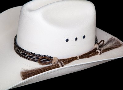 画像3: ホースヘアー 馬毛 ウエスタン ハット（ブラック・ブラウン・ナチュラル）/Horse Hair Hat Band