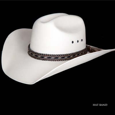 画像2: ホースヘアー 馬毛 ウエスタン ハット（ブラック・ブラウン・ナチュラル）/Horse Hair Hat Band