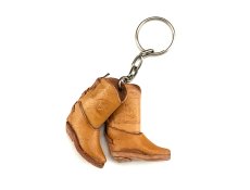画像4: ウエスタンブーツ ハンドメイド レザー キーホルダー/Western Boots Leather Keychains (4)