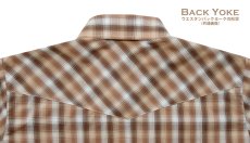 画像3: ローパー スナップ フロント ドビー ウエスタンシャツ ブラック（長袖）/Roper Long Sleeve Snap Front Dobby Stripe Western Shirt Black (3)