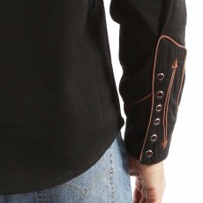 ダブルパイピング&刺繍アローデザイン・スナップボタン（共通画像）