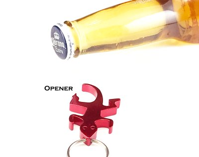 画像2: ギター ボトルオープナー(栓抜き)・キーホルダー・チャーム/Guitar Bottle Opener Keychain