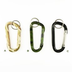 画像2: カラビナ キーカラビナ ナスカン/Carabiner Clip Hook (2)