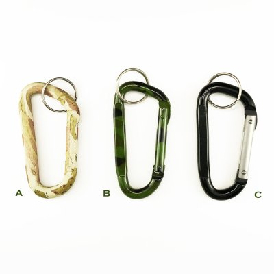 画像1: カラビナ キーカラビナ ナスカン/Carabiner Clip Hook