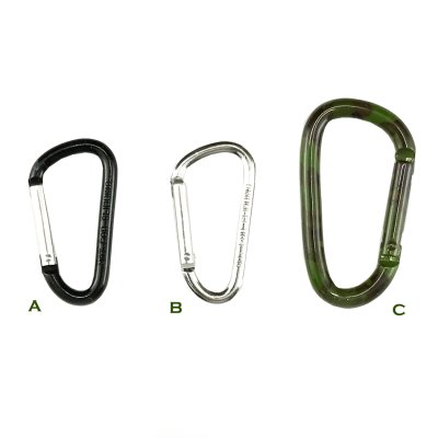 画像1: カラビナ キーカラビナ ナスカン/Carabiner Clip Hook