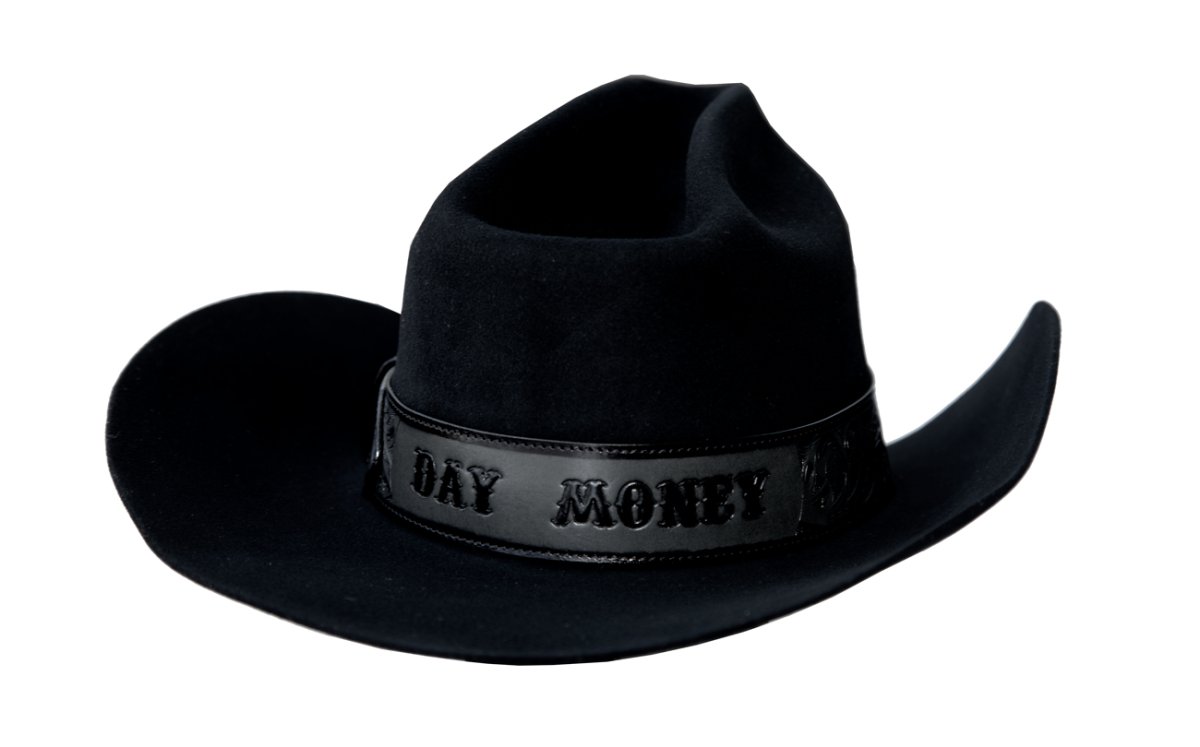 画像4: ベイリー 3X グラジュエイト クラウン デイマネー カウボーイ ハット（ブラック）大きいサイズもあり【訳あり商品-SDGs】/Bailey 3X Felt Day Money Cowboy Hat (Black) (4)