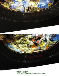 画像5: ベイリー 3X グラジュエイト クラウン デイマネー カウボーイ ハット（ブラック）大きいサイズもあり【訳あり商品-SDGs】/Bailey 3X Felt Day Money Cowboy Hat (Black) (5)