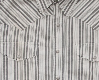 画像2: ローパー ウエスタンシャツ（チャコール ストライプ/長袖）S（身幅54cm）【訳あり商品-SDGs】/Roper Long Sleeve Western Shirt(Charcoal)