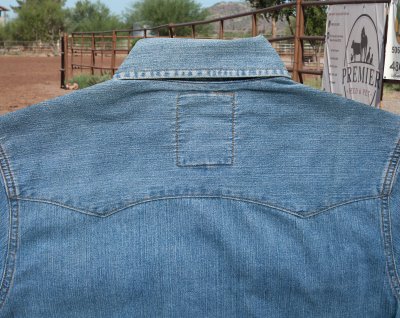 画像2: リーバイス ビンテージウオッシュ デニム ウエスタンシャツ（長袖）/Levi's® Denim Western Shirt 