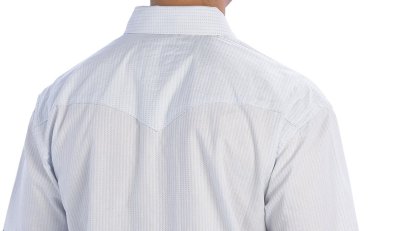 画像3: パンハンドルスリム ラフストック ウエスタンシャツ ペールブルー(半袖)/Panhandle Slim Rough Stock Shortsleeve Western Shirt(Pale Blue)