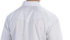 画像3: パンハンドルスリム ラフストック ウエスタンシャツ ペールブルー（半袖）/Panhandle Slim Rough Stock Shortsleeve Western Shirt(Pale Blue) (3)