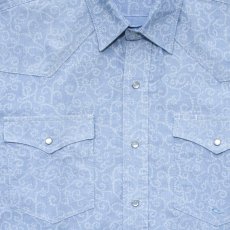 画像2: ローパー ウエスタンシャツ（ライトブルー/長袖）M（身幅60cm）/Roper Long Sleeve Western Shirt(Blue) (2)