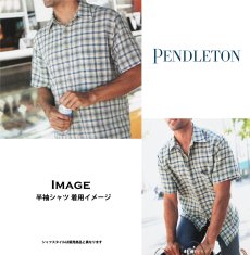 画像5: ペンドルトン 半袖 コットン シャツ（タン）大きいサイズ/Pendleton Shortsleeve Shirt(Tan) (5)