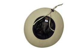 画像2: ドーフマン パシフィック メッシュラインド パッカブル UPF 50+ ブーニー ハット（カーキ）/Dorfman Pacific Mesh-Lined Boonie Hat(Khaki) (2)