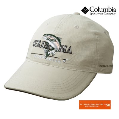画像1: コロンビア サンプロテクト フィッシュ キャップ（カーキ）/Columbia Sportswear Ball Cap(Khaki)
