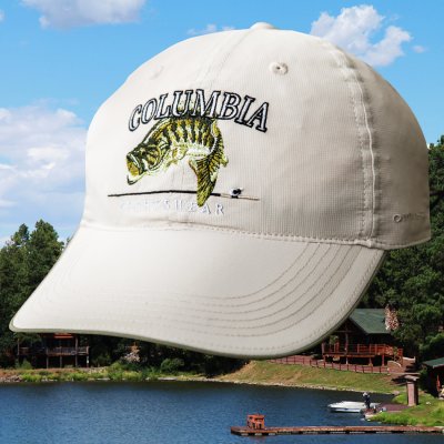画像1: コロンビア サンプロテクト フィッシュ キャップ（ストーン/カーキ）/Columbia Baseball Cap