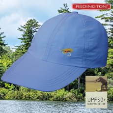 画像1: レディントン ロングビル フライ フィッシング キャップ（ブルー）/Redington Long Bill Fishing Cap(Skyrocket Blue) (1)