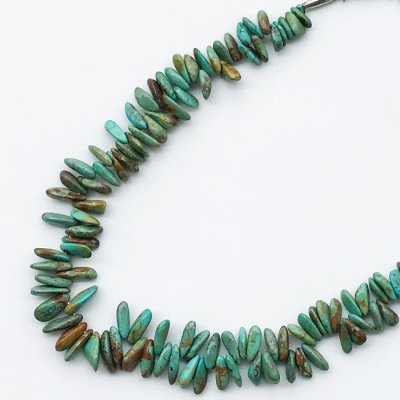 画像2: ナバホ ターコイズ ネックレス/Native American Navajo Turquoise Necklace