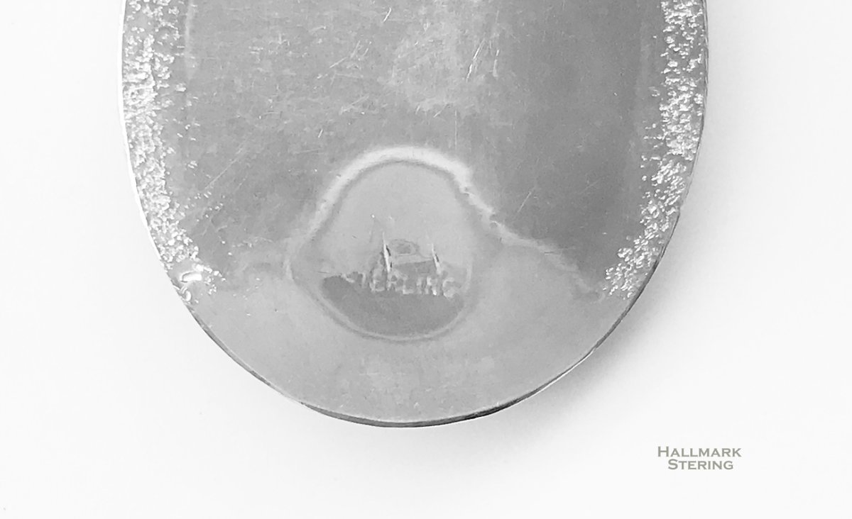 画像2: ネイティブアメリカン ナバホ族作 スターリングシルバー ハウライト ペンダント トップ/Native American Navajo Sterling Silver Howlite Pendant  (2)