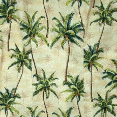 画像2: ハワイアン ドレス ワンピース アメリカ・ハワイ製（グリーンパームツリー/レディース）/Hawaiian Dress(Women's) (2)