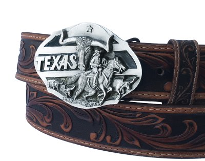 画像2: テキサス ベルト バックル(シルバー・ブラック)/Texas Belt Buckle(Silver/Black)
