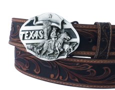 画像2: テキサス ベルト バックル（シルバー・ブラック）/Texas Belt Buckle(Silver/Black) (2)