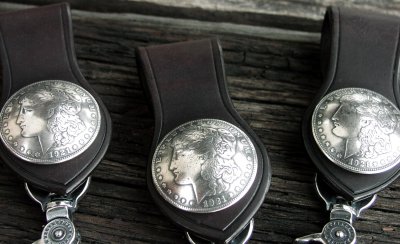 画像2: ファニー 1ドル モーガン 1921年 ループ キーホルダー(ブラウン)/Funny 1$ Morgan Loop Key Holder(Brown)