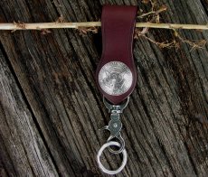 画像2: ファニー 50￠ケネディー 1964年 ループ キーホルダー（レッド）/Funny 50￠ KENNEDY Loop Key Holder(Red) (2)