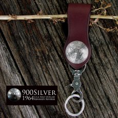 画像1: ファニー 50￠ケネディー 1964年 ループ キーホルダー（レッド）/Funny 50￠ KENNEDY Loop Key Holder(Red) (1)
