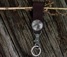 画像2: ファニー 50￠ケネディー 1964年 ループ キーホルダー（ブラウン）/Funny 50￠ KENNEDY Loop Key Holder(Brown) (2)