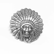 画像1: インディアン コンチョ 31mm スクリュー/Concho 1 1/4"Screwback (1)