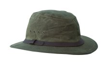 画像3: フィルソン ハット シェルタークロス パッカーハット オッターグリーン/Filson Shelter Cloth Packer Hat Otter Green (3)