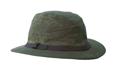 画像2: フィルソン ハット シェルタークロス パッカーハット オッターグリーン/Filson Shelter Cloth Packer Hat Otter Green