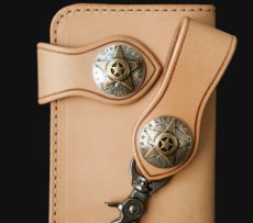 画像2: ファニー ライダースウォレット（タン・チーフスター）/Funny Rider's Wallet(Tan Chief Star) (2)