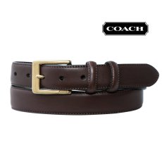 画像1: コーチ レザー ベルト メンズ 紳士用（ブラウン）/Coach Leather Belt(Brown) (1)