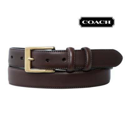 画像1: コーチ レザー ベルト メンズ 紳士用（ブラウン）/Coach Leather Belt(Brown)