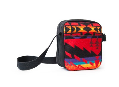 画像2: ペンドルトン U.S.A  バージン ウール ショルダー バッグ クロスボディ バッグ（レッド）/Pendleton Crossbody Bag(Red)